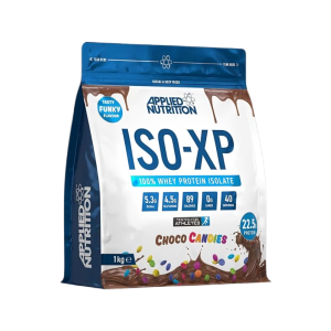 Applied Nutrition – ISO-XP, Izolat białka WPI, Cukierki czekoladowe, 1000g